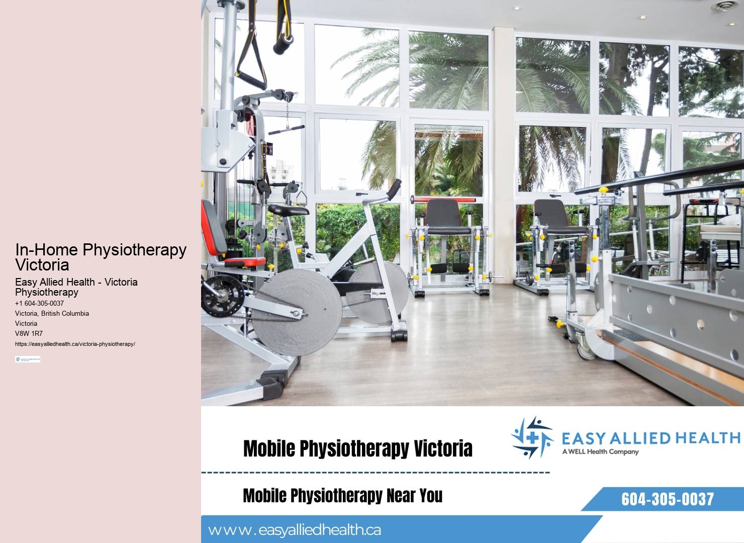 Tailored Physiotherapy Plans for Victoria Residents