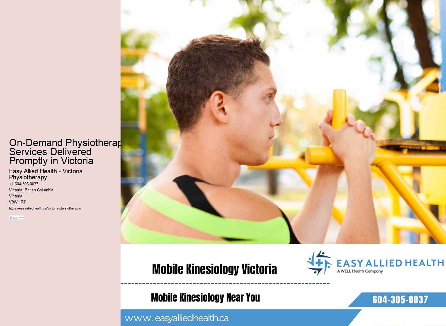 Victoria Physiotherapy at Home with Expert Care