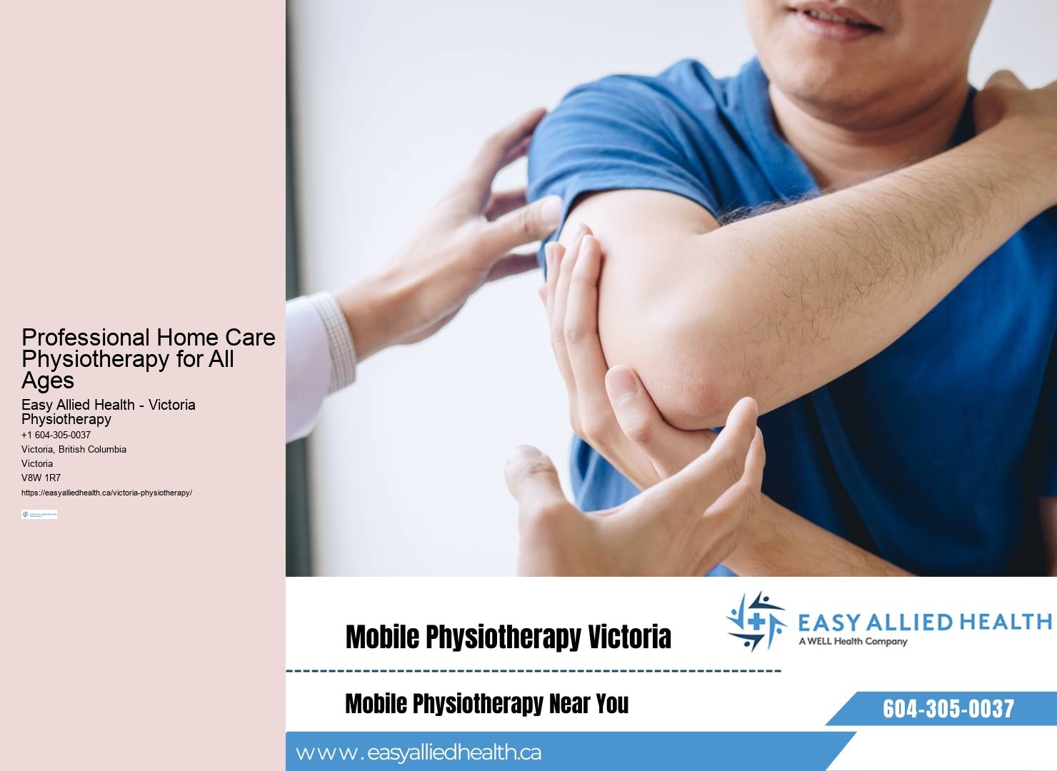 Personalized In-Home Physiotherapy Plans Victoria