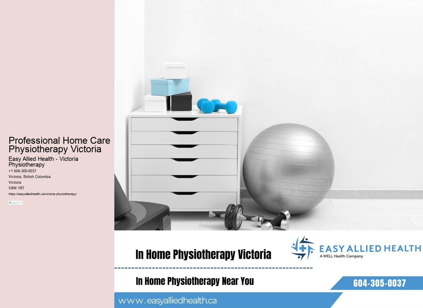 Victoria house call physiotherapy services