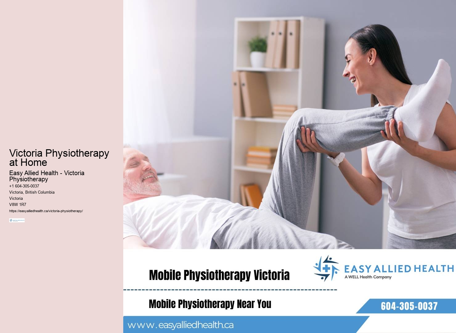 Victoria physiotherapy for the elderly