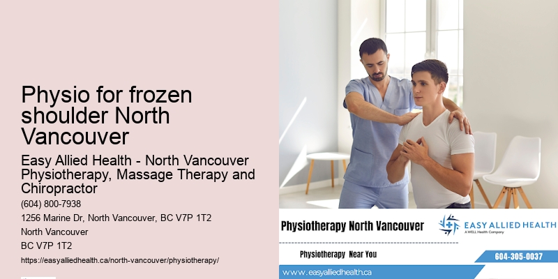Physio for frozen shoulder North Vancouver physiotherapy and wellness