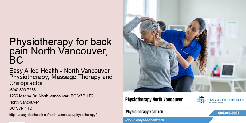 Physio for car accidents Physiotherapy for back pain North Vancouver, BC