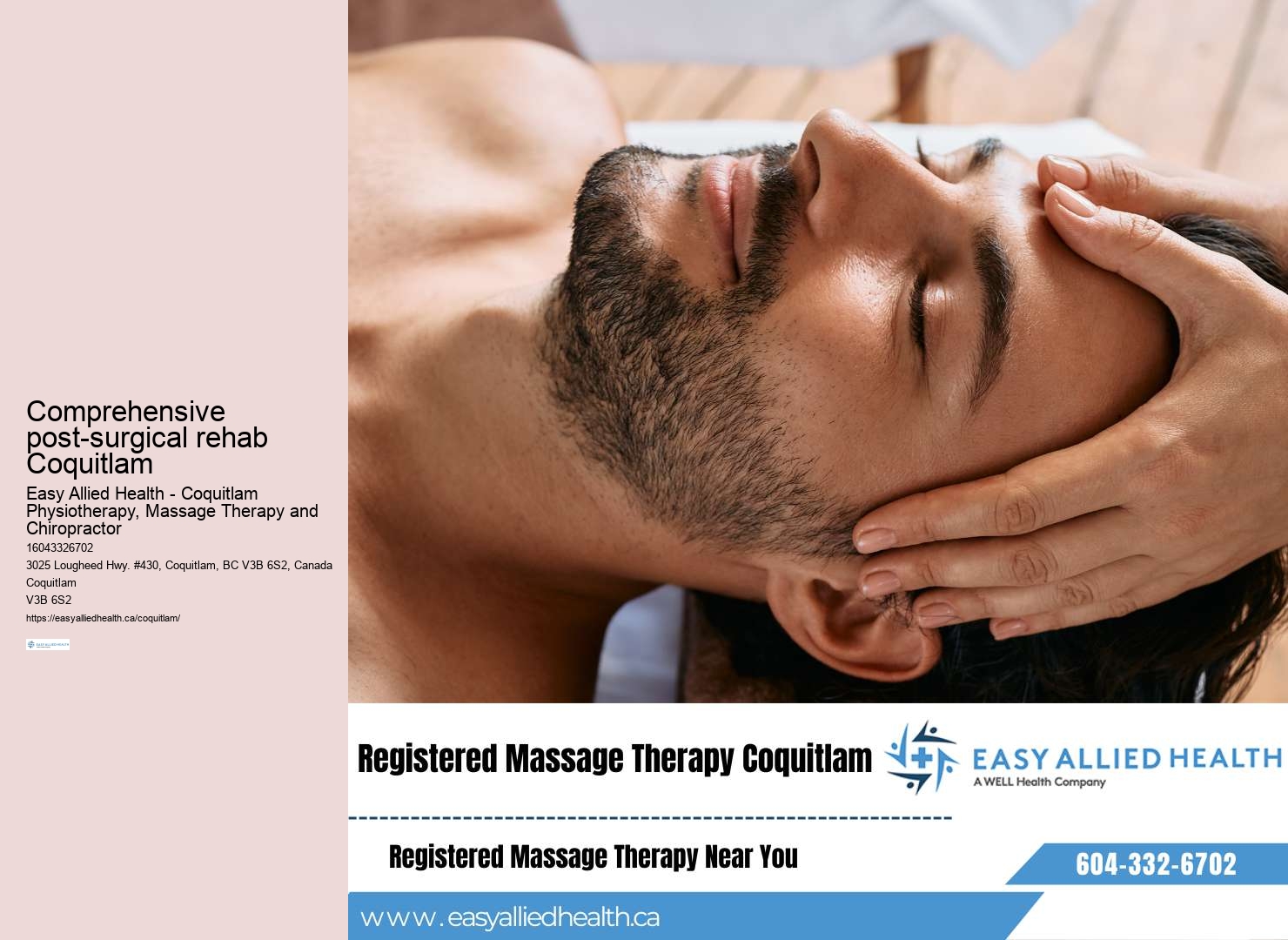 Chronic pain relief Coquitlam