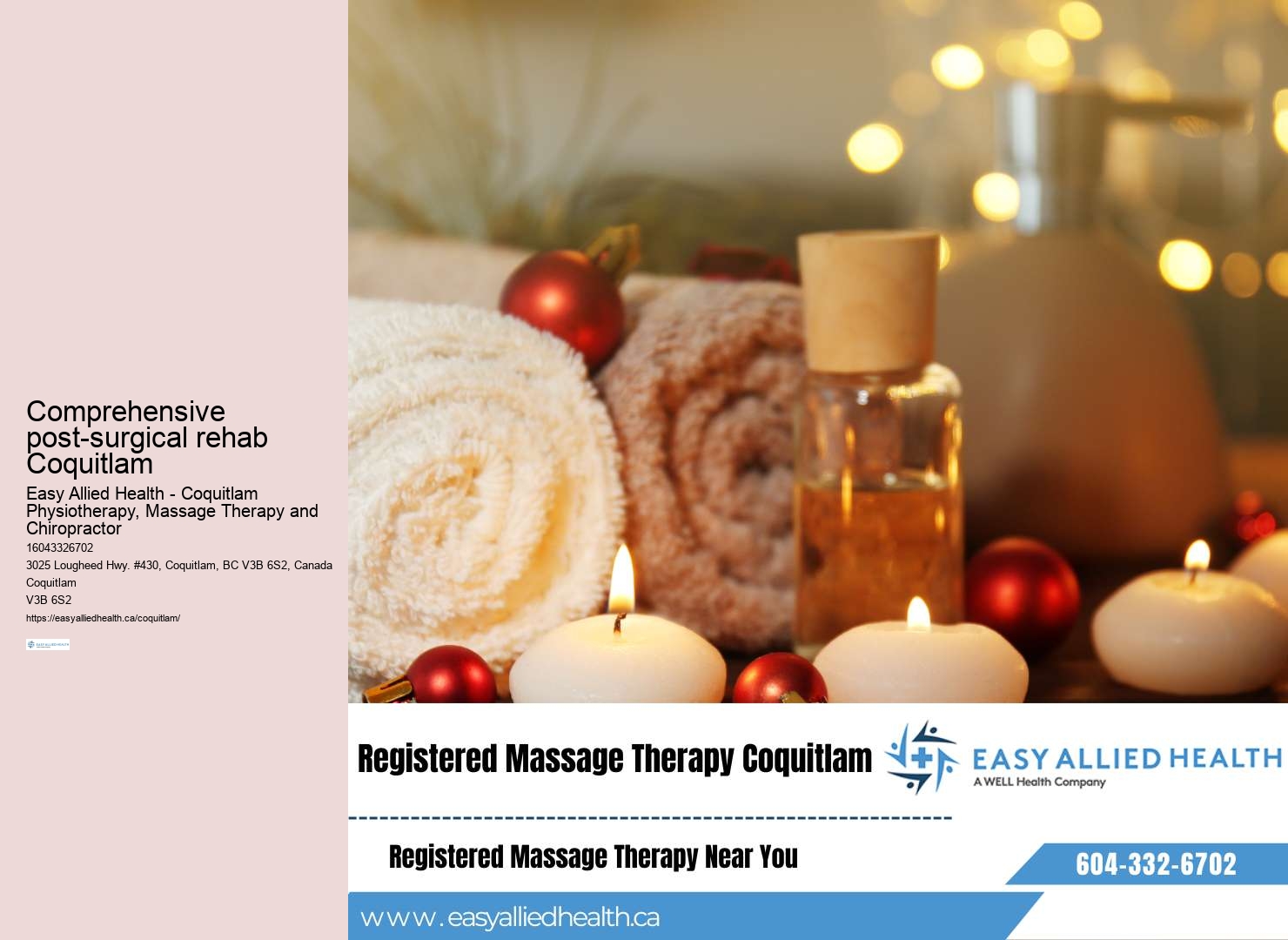 Advanced Physical Therapy Techniques Coquitlam