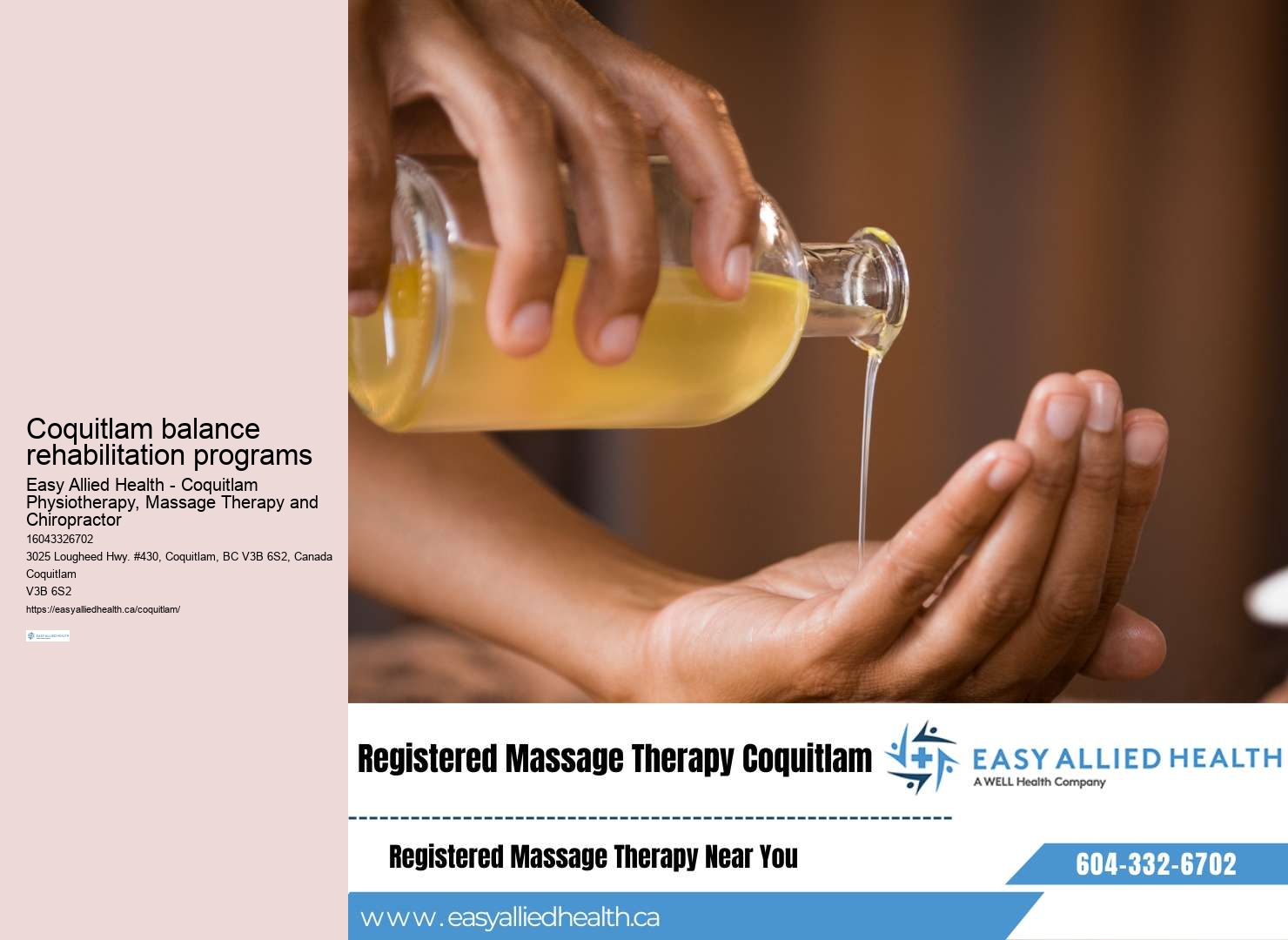 Coquitlam Physiotherapy for Pelvic Floor Disorders