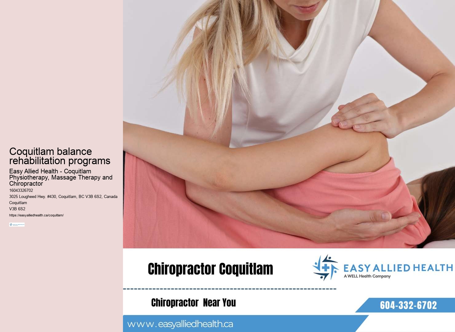 Coquitlam Physiotherapy for Spinal Cord Injuries