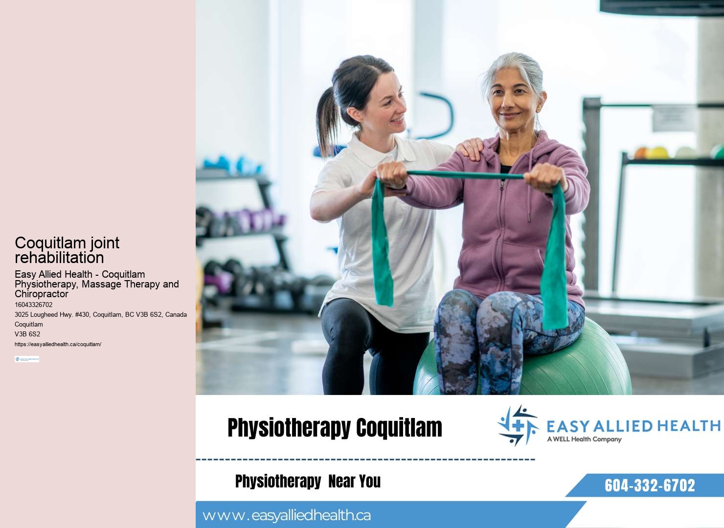 Coquitlam Physiotherapy for Post-Traumatic Stress Disorder