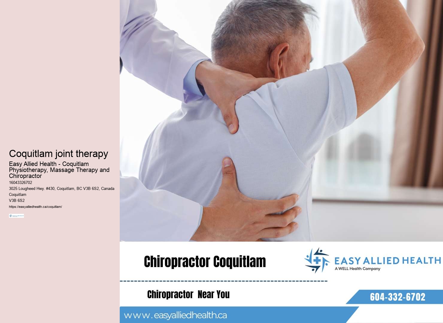 Specialized movement therapy Coquitlam