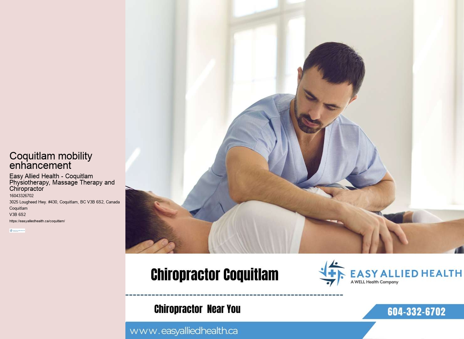 Coquitlam Physiotherapy Services