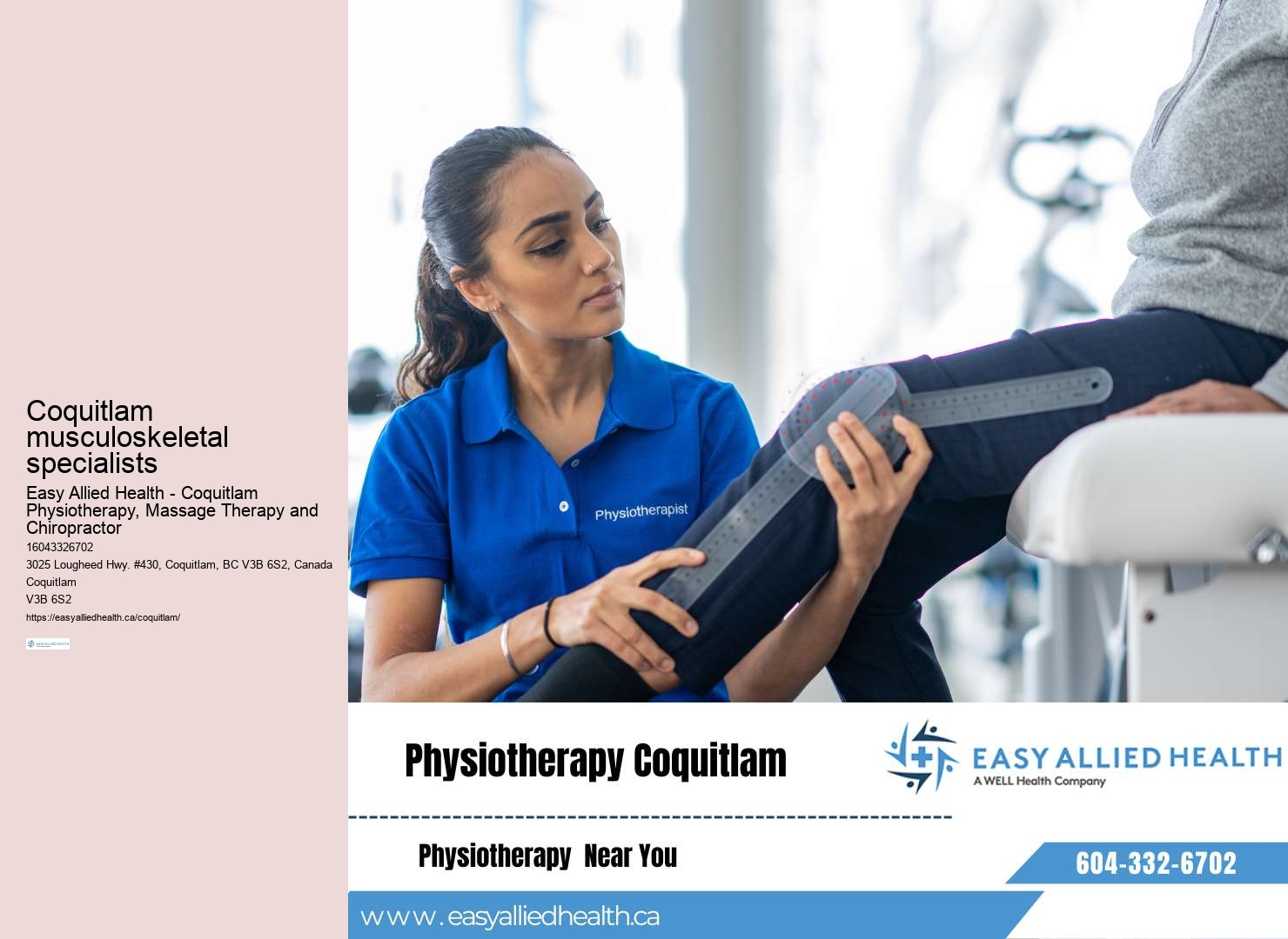 Coquitlam balance rehabilitation programs
