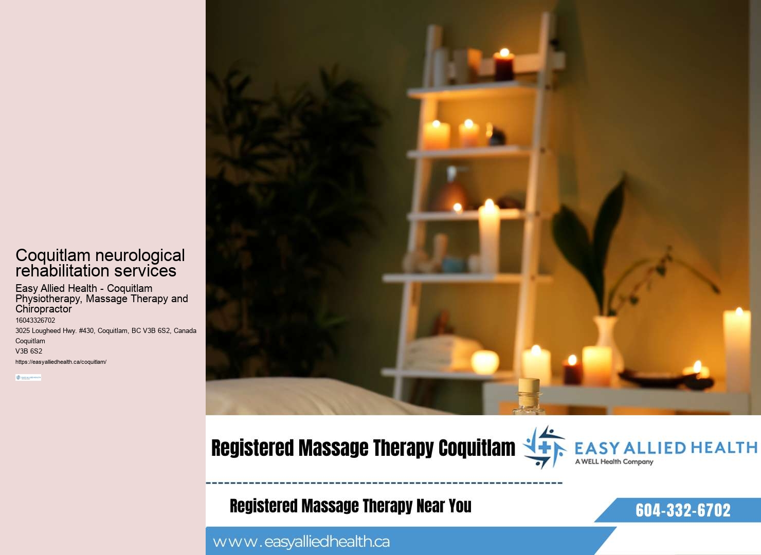 Coquitlam Massage Therapy Prices