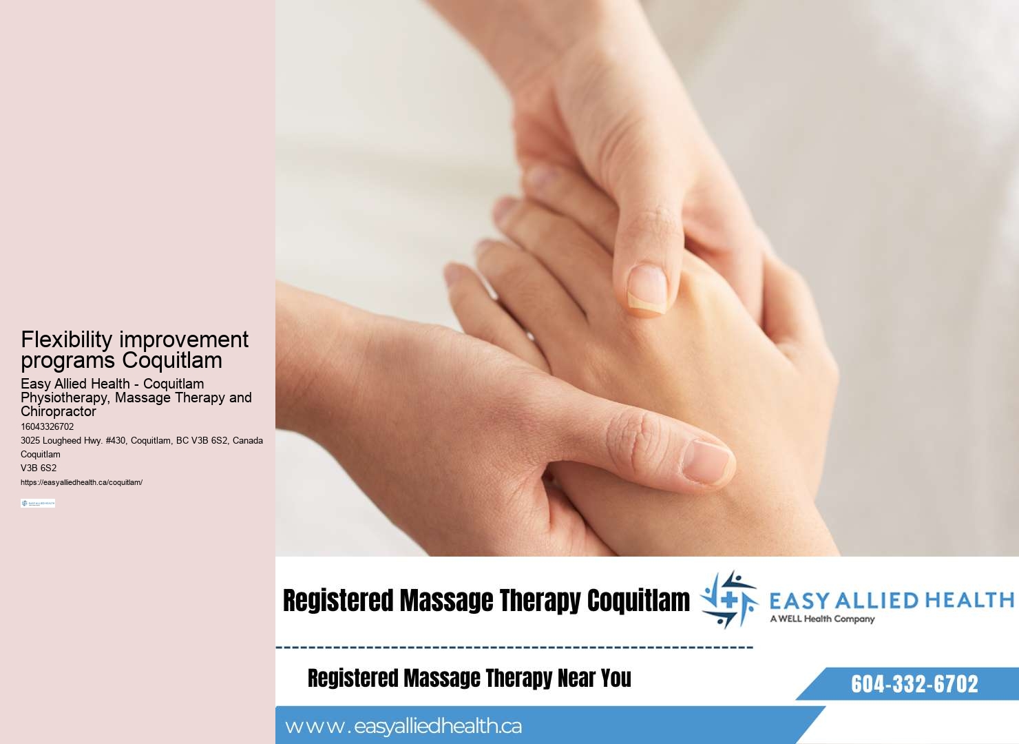 Hand Physio Coquitlam