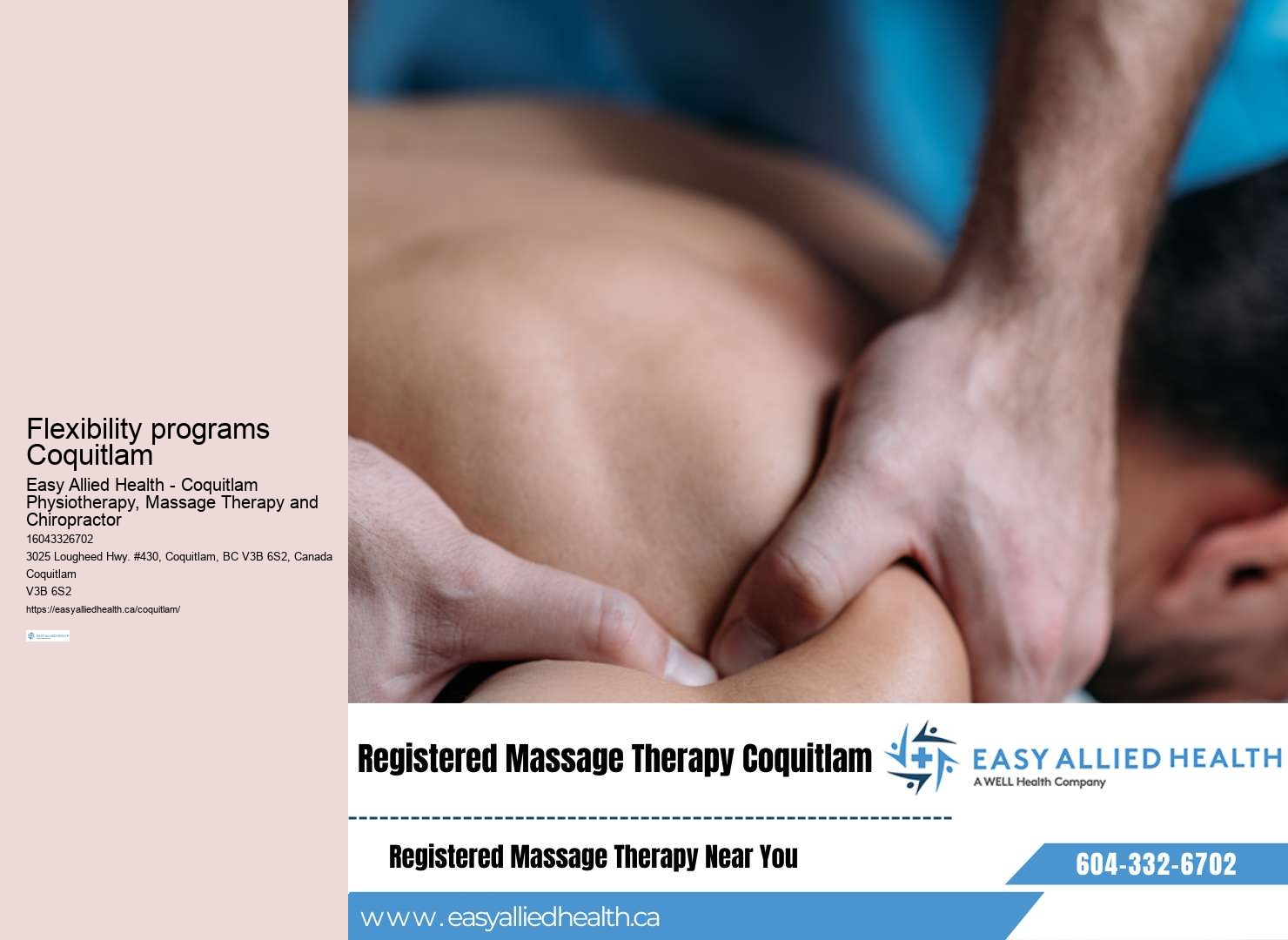 Coquitlam Physiotherapy for Hip Replacement