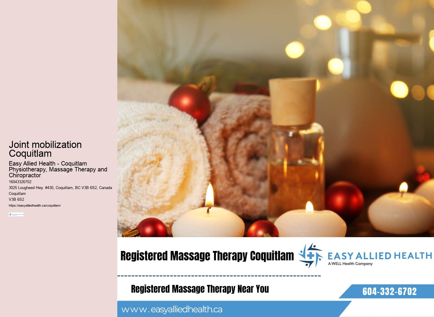 Pain management solutions Coquitlam