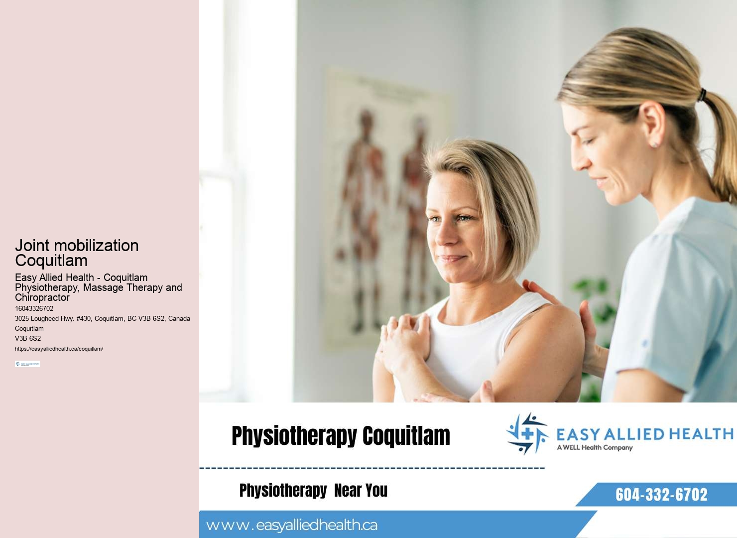 Coquitlam Physiotherapy Experts