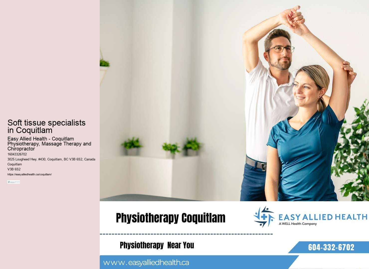 Coquitlam Physiotherapy for Disc Herniation