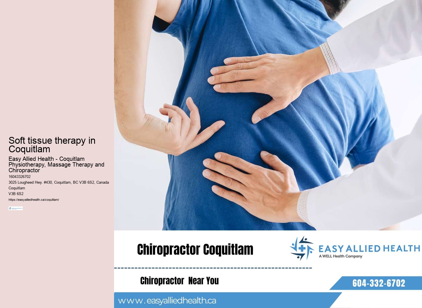 Coquitlam Physiotherapy for Return-to-Work Programs