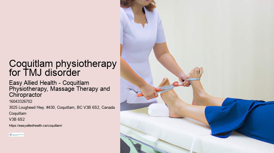 Coquitlam physiotherapy for TMJ disorder