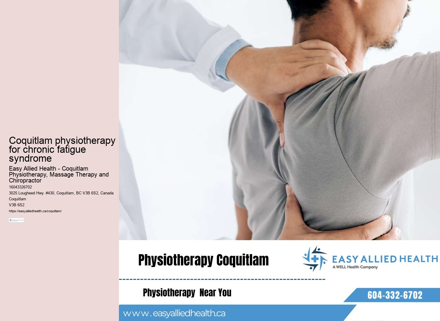 Experienced TMJ therapists Coquitlam