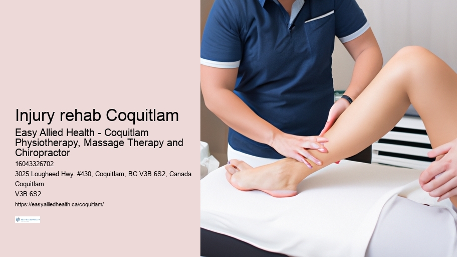 Injury rehab Coquitlam