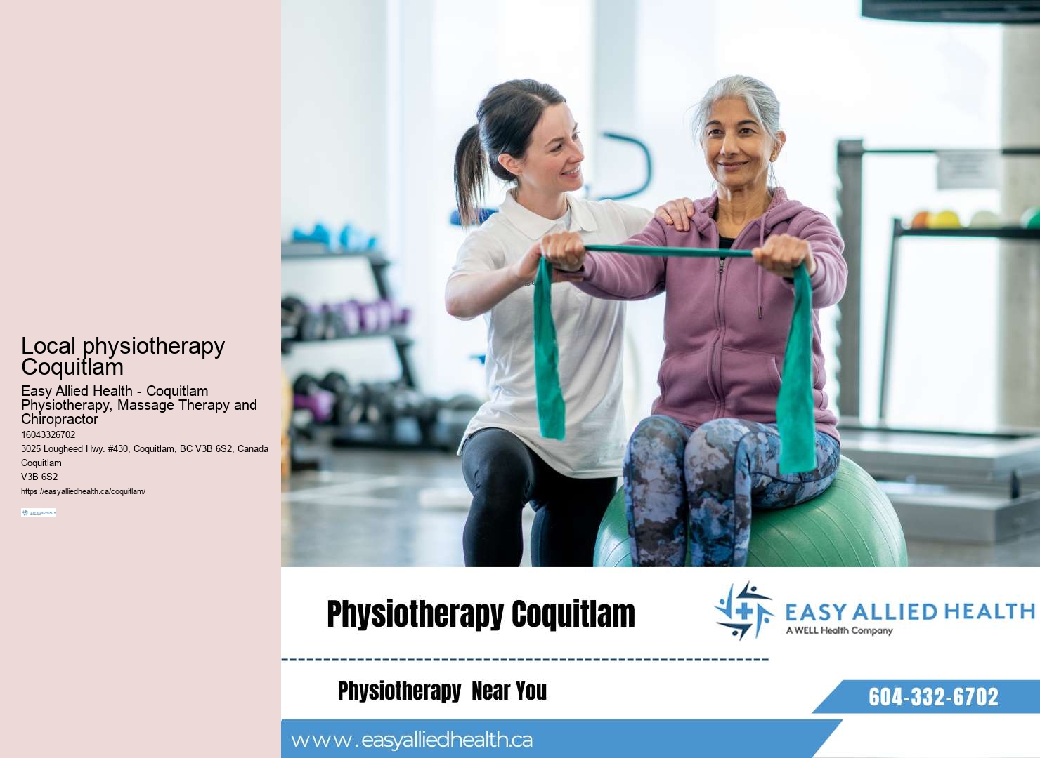 Coquitlam physiotherapy for shockwave therapy