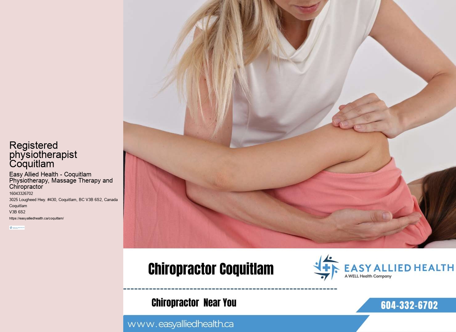 Sports injury physiotherapy Coquitlam