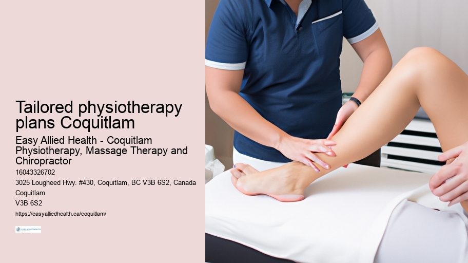 Tailored physiotherapy plans Coquitlam