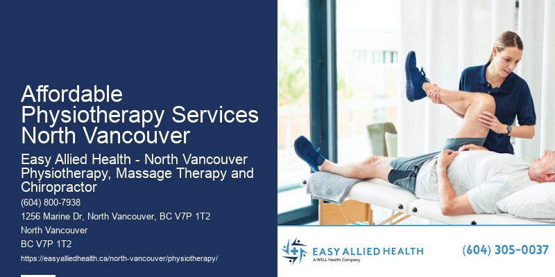 Physiotherapy For Seniors Affordable Physiotherapy Services North Vancouver