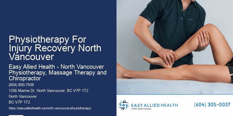 Advanced Physiotherapy Equipment Physiotherapy For Injury Recovery North Vancouver