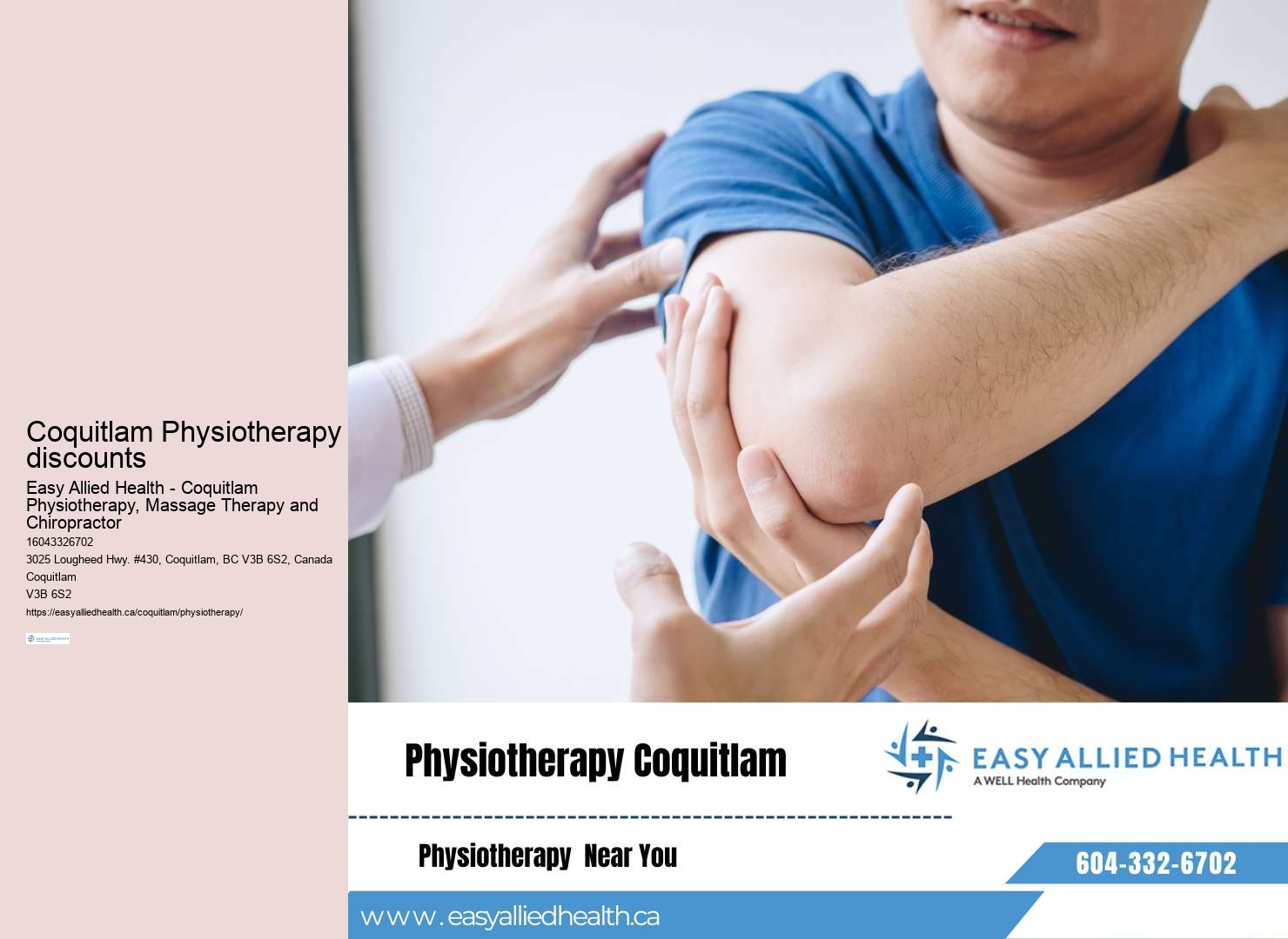 Coquitlam physiotherapy for whiplash
