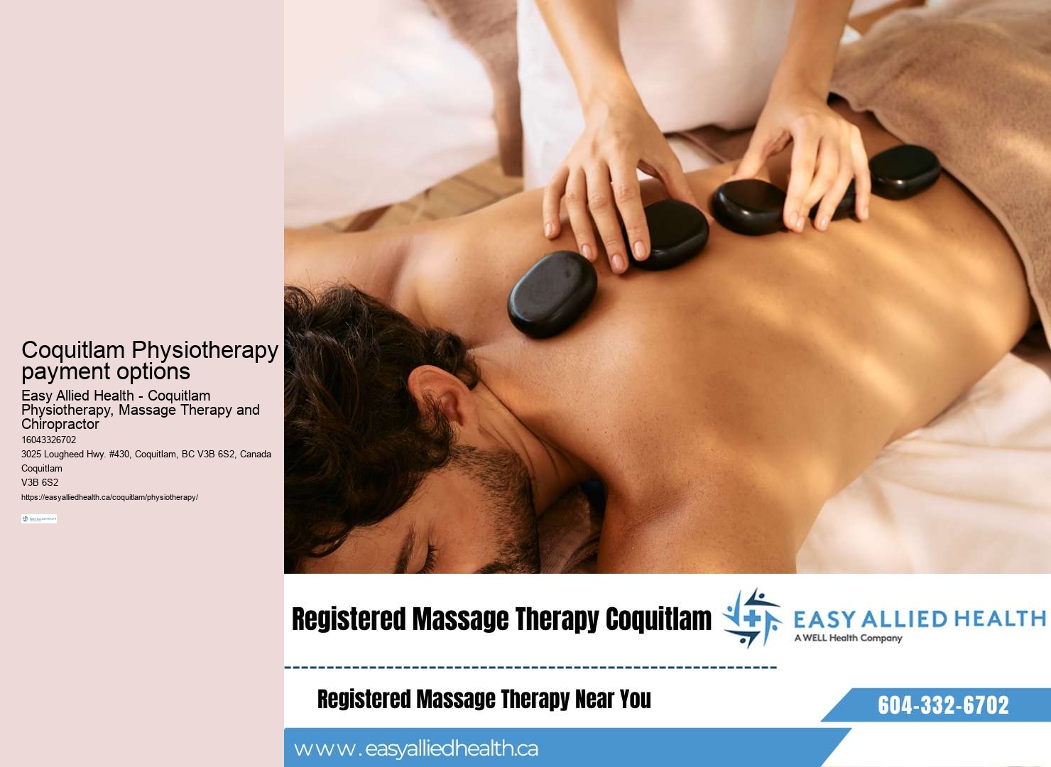 Pediatric physiotherapy Coquitlam
