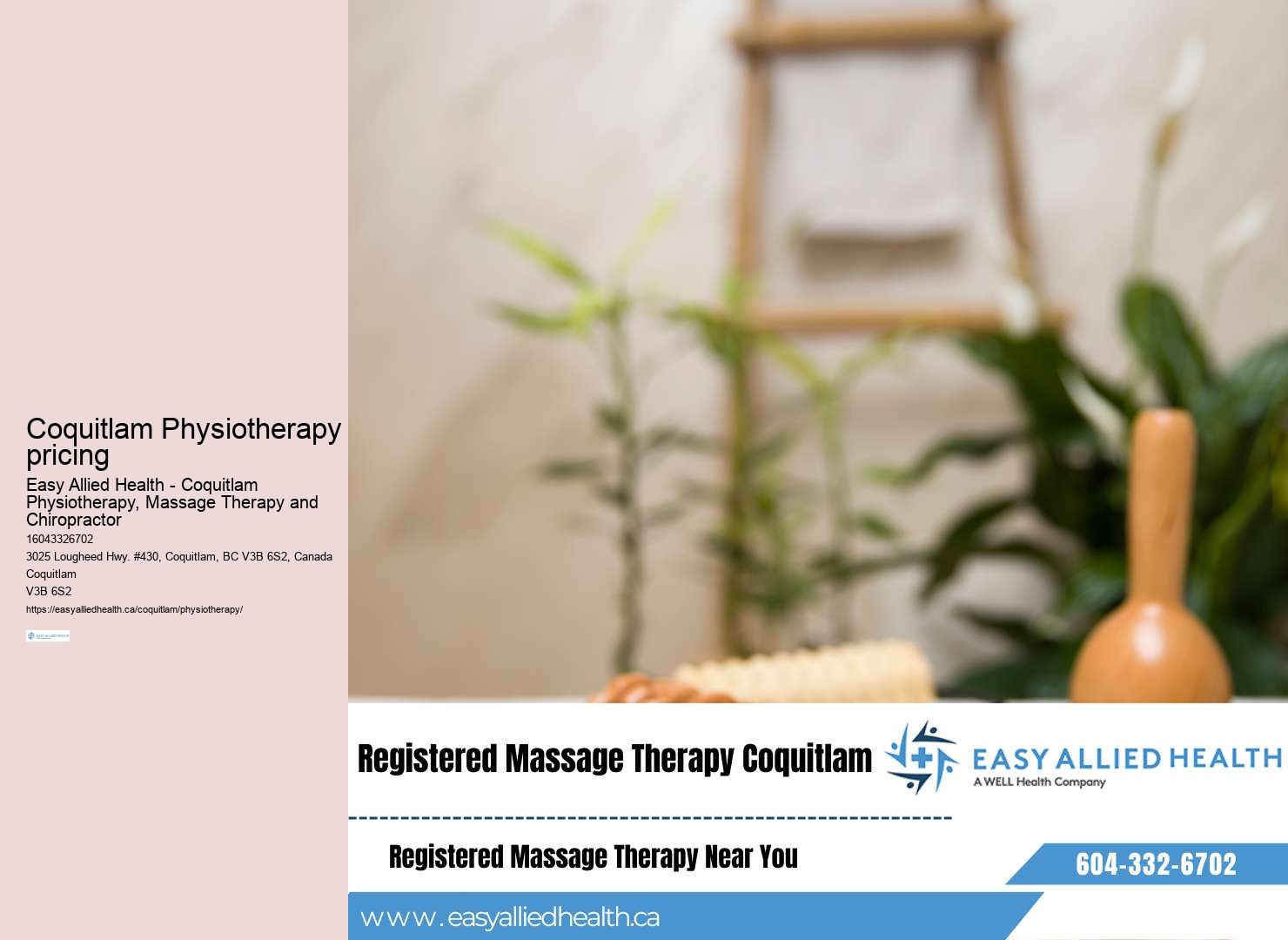 Coquitlam home physiotherapy