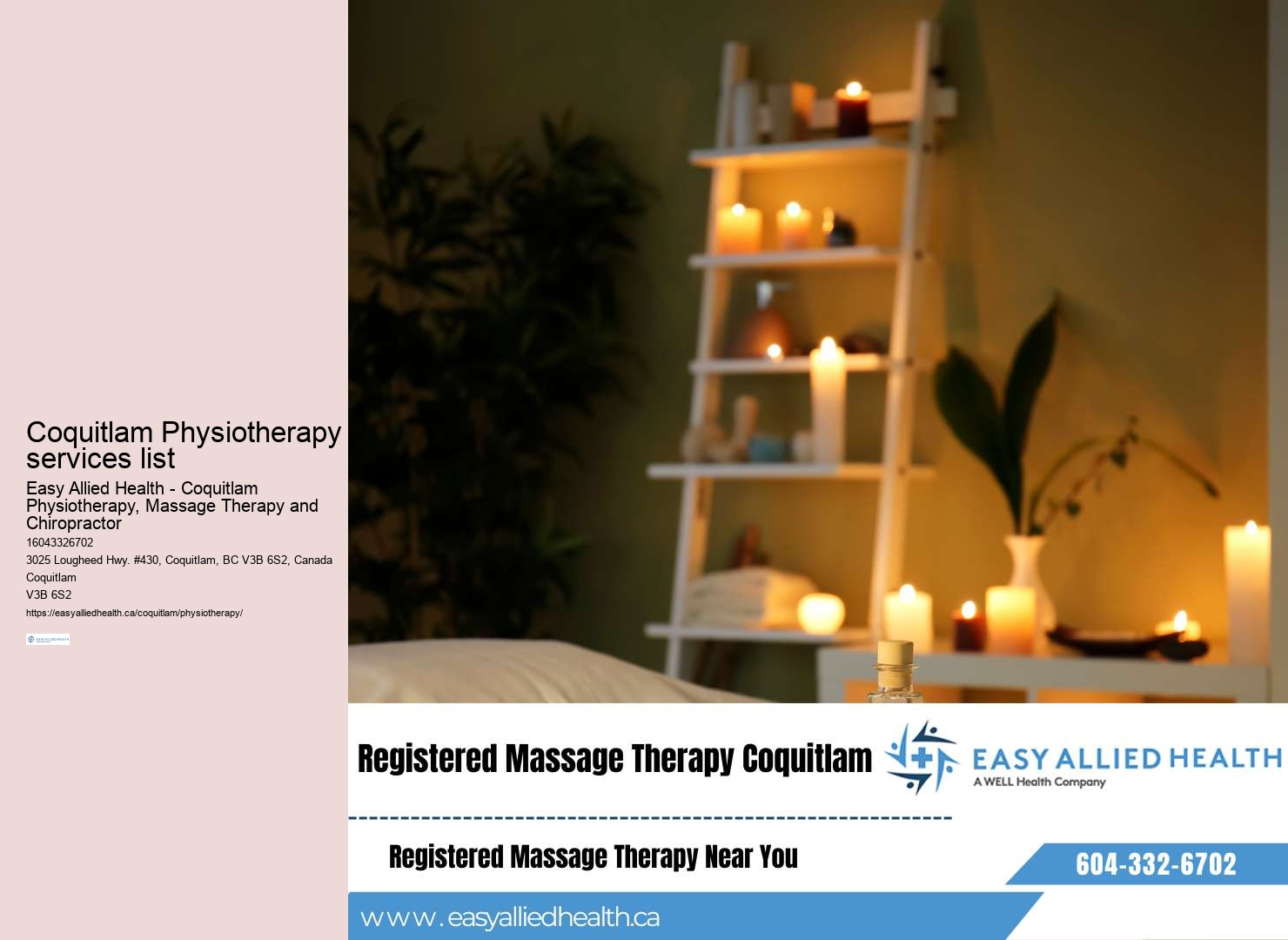 Coquitlam Motor Vehicle Accident Rehab