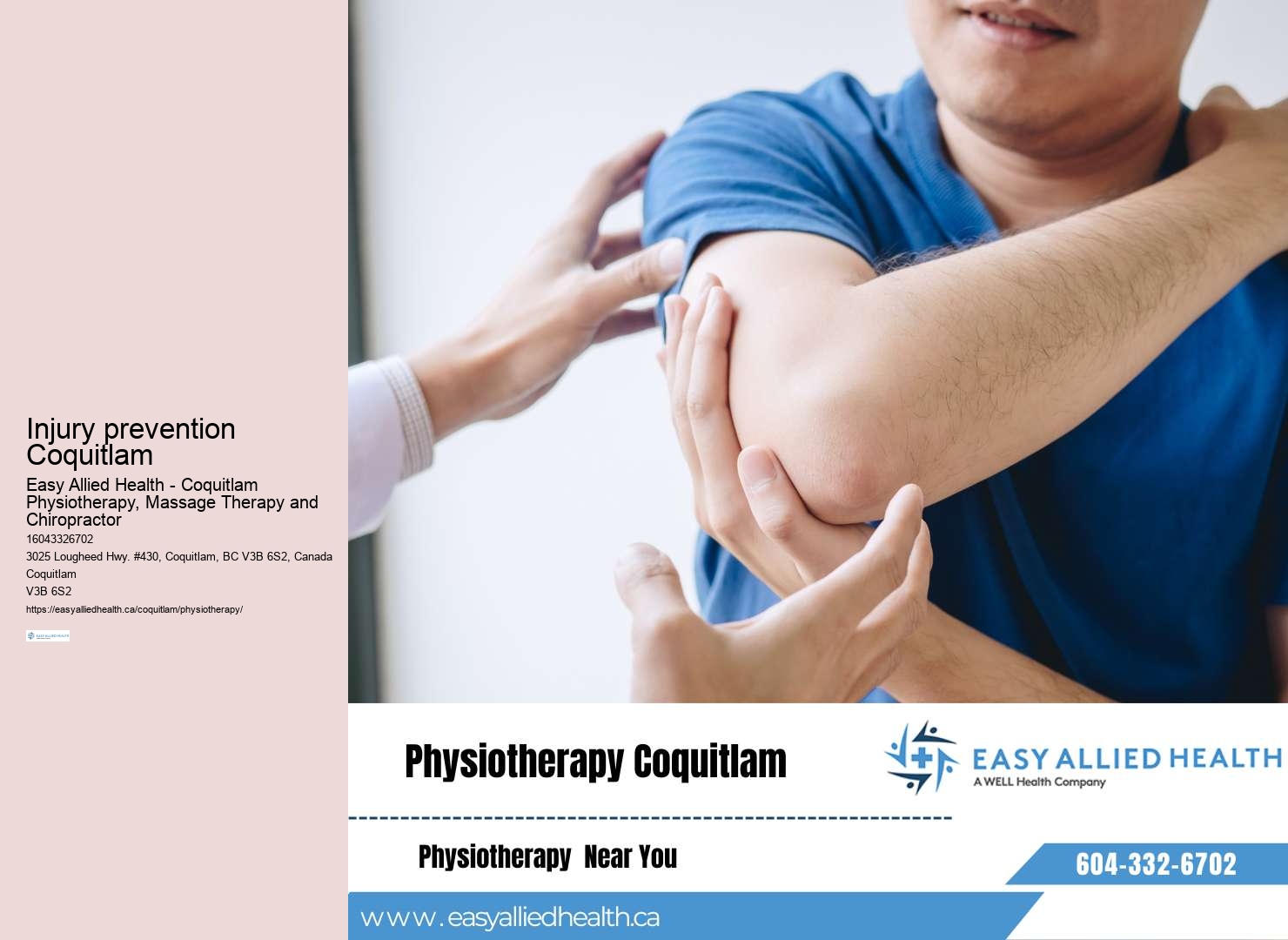 Coquitlam Physiotherapy reviews