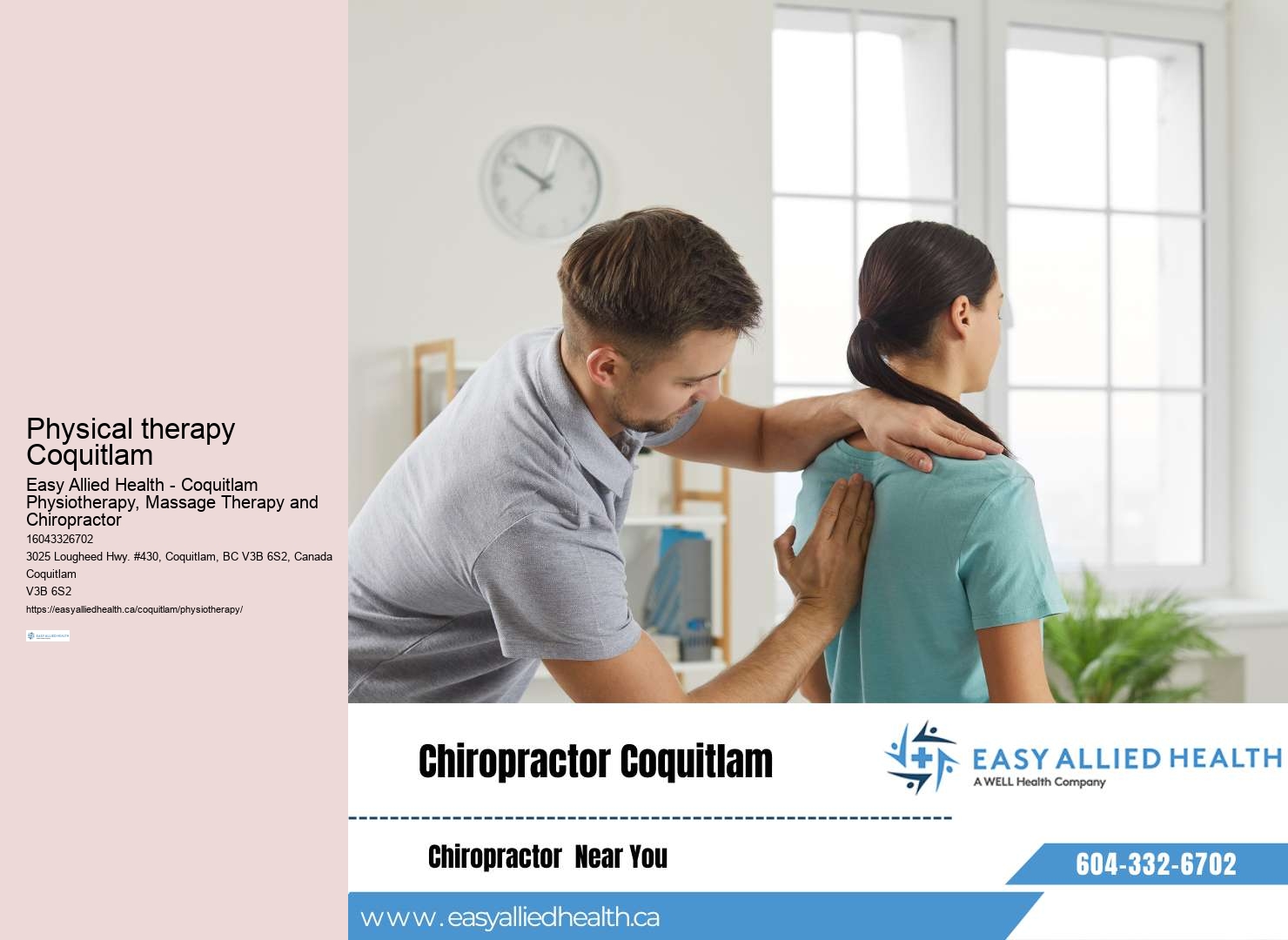 Coquitlam Pediatric Physiotherapy