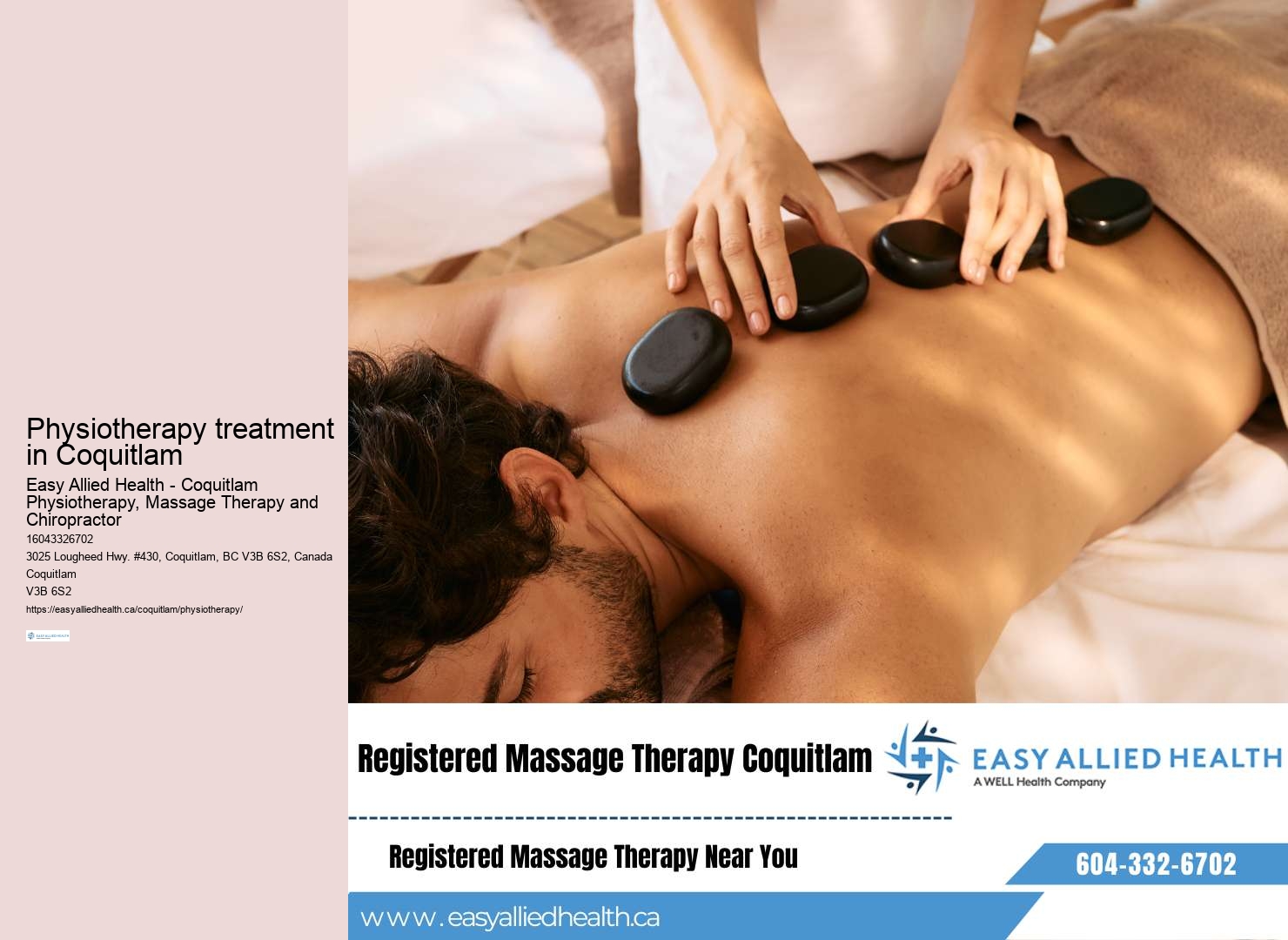 Coquitlam physiotherapy for TMJ