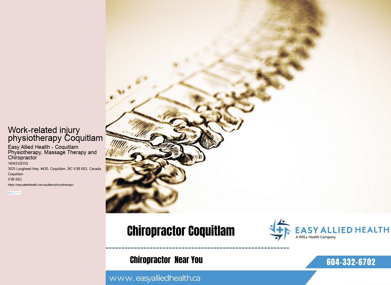 Coquitlam manual therapy clinic
