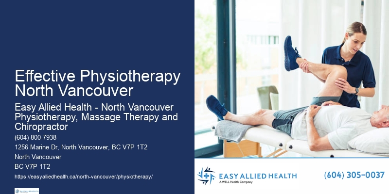 Physiotherapy and Wellness Effective Physiotherapy North Vancouver