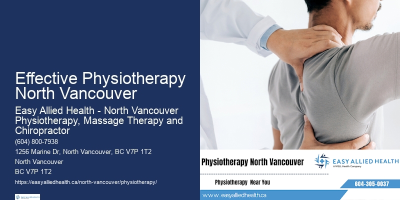 Tailored Physiotherapy Programs Effective Physiotherapy North Vancouver