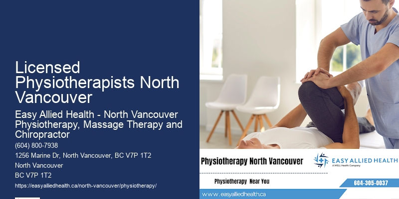 Customized Therapy Sessions Licensed Physiotherapists North Vancouver