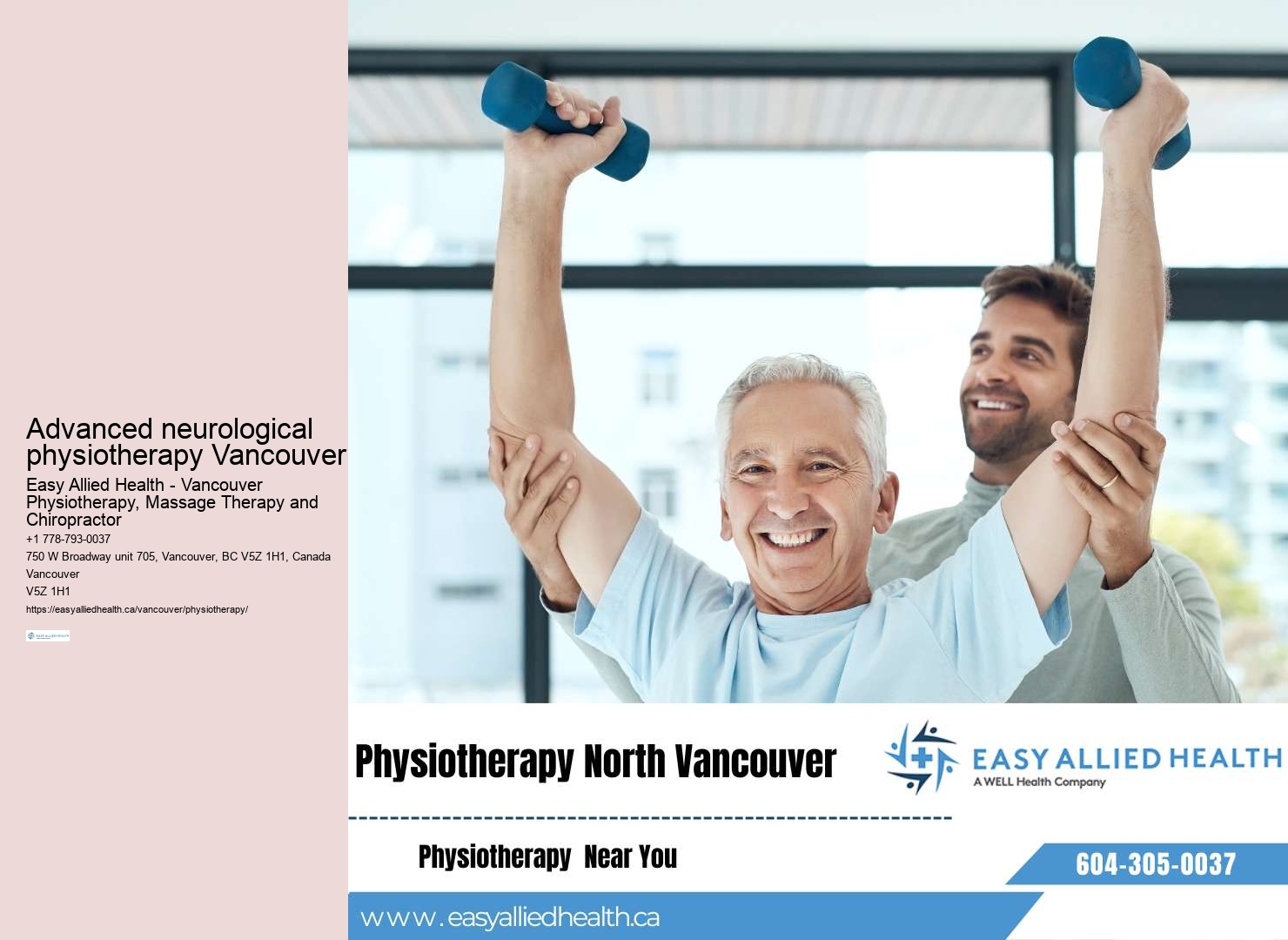 Expert neurological rehabilitation for enhanced mobility Vancouver