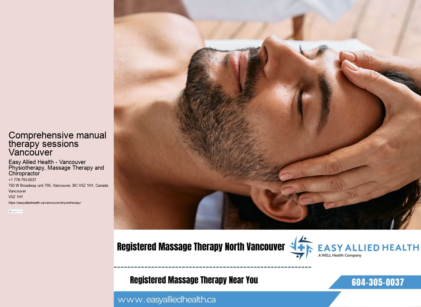 Pain management physio Vancouver