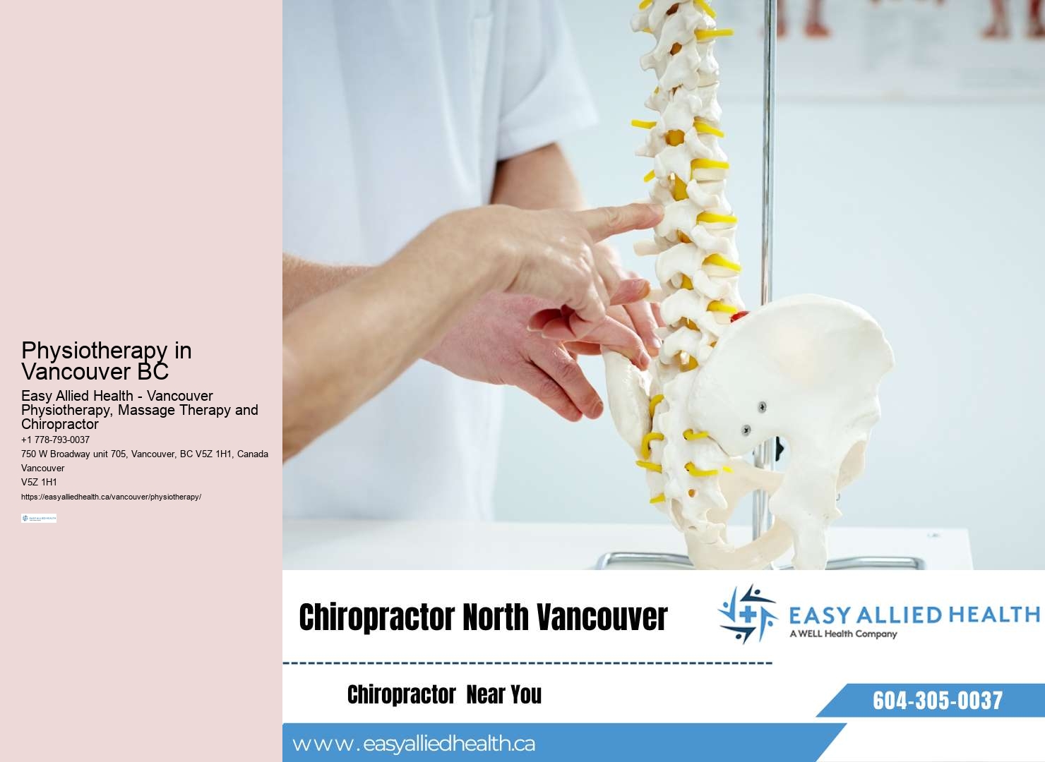 Skilled Physiotherapy Team in Vancouver BC