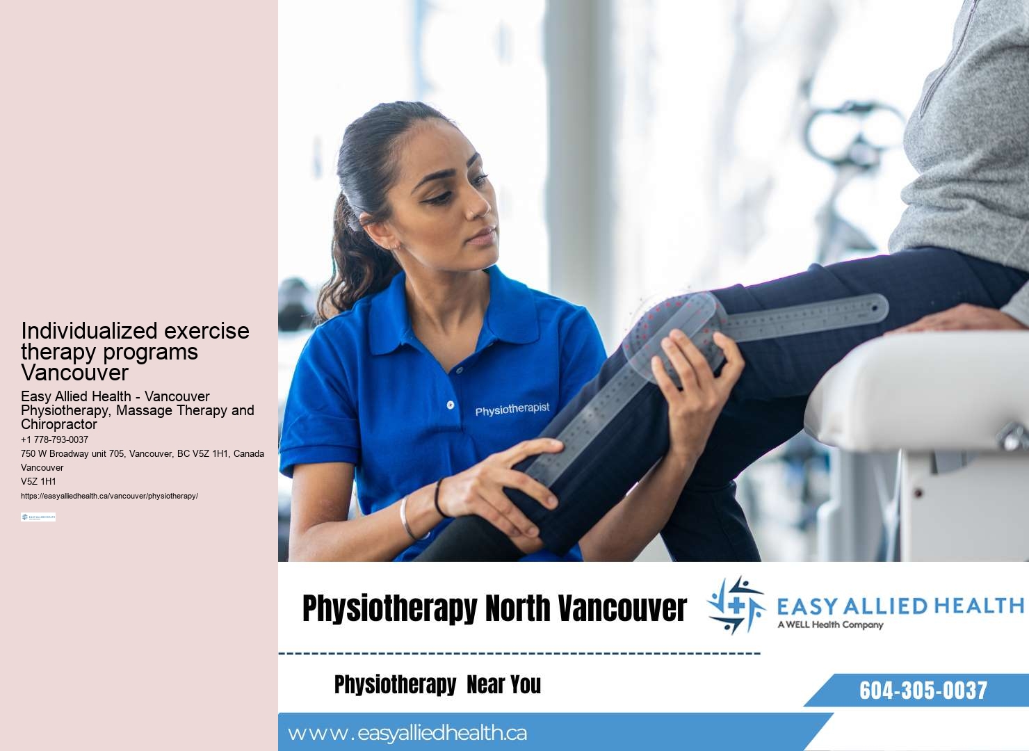 Orthopedic physiotherapy for mobility improvement Vancouver