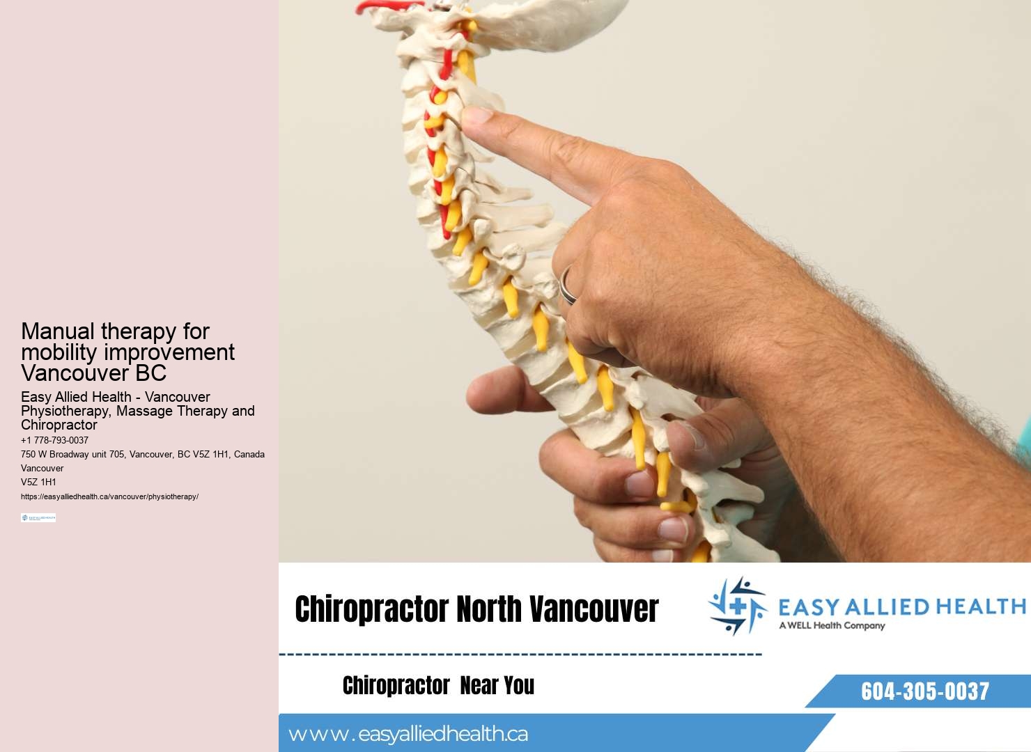 Geriatric physiotherapy consultation Vancouver