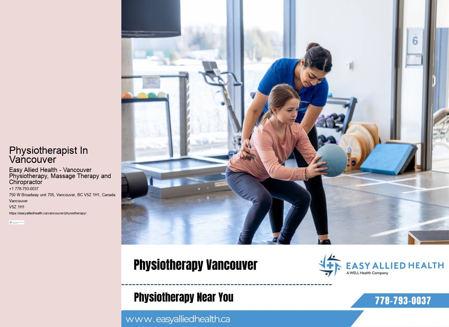 Personalized pelvic floor physio Vancouver