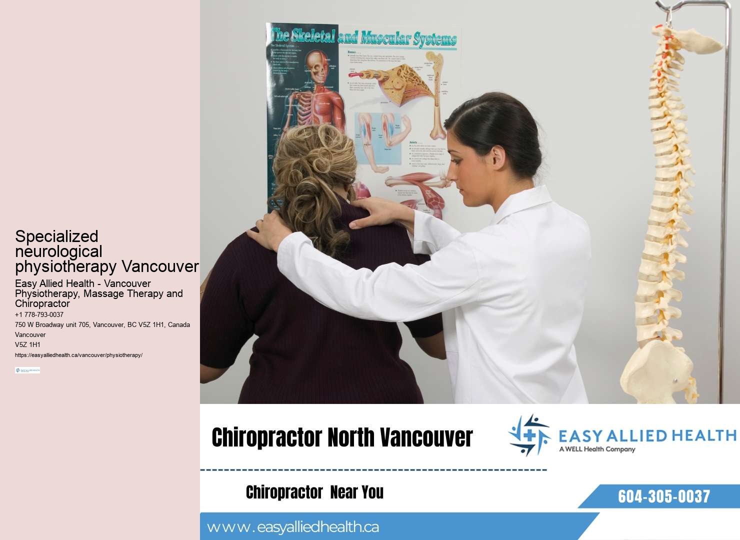 Telemedicine physiotherapy Vancouver