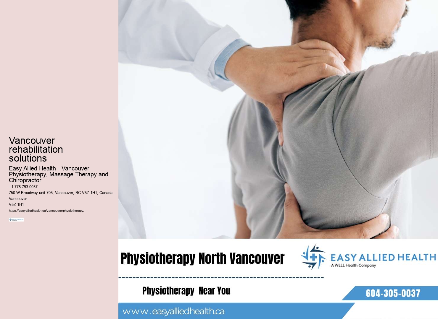 Holistic Approach to Physiotherapy in Vancouver BC