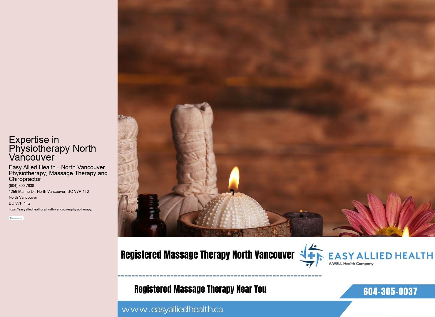 Effective Injury Rehabilitation Therapies North Vancouver
